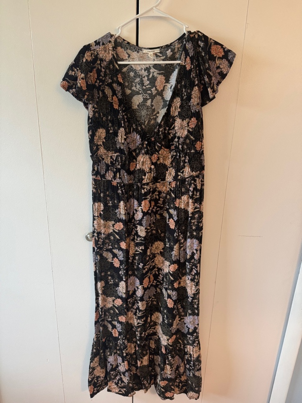 Maurices | floral maxi dress NWOT